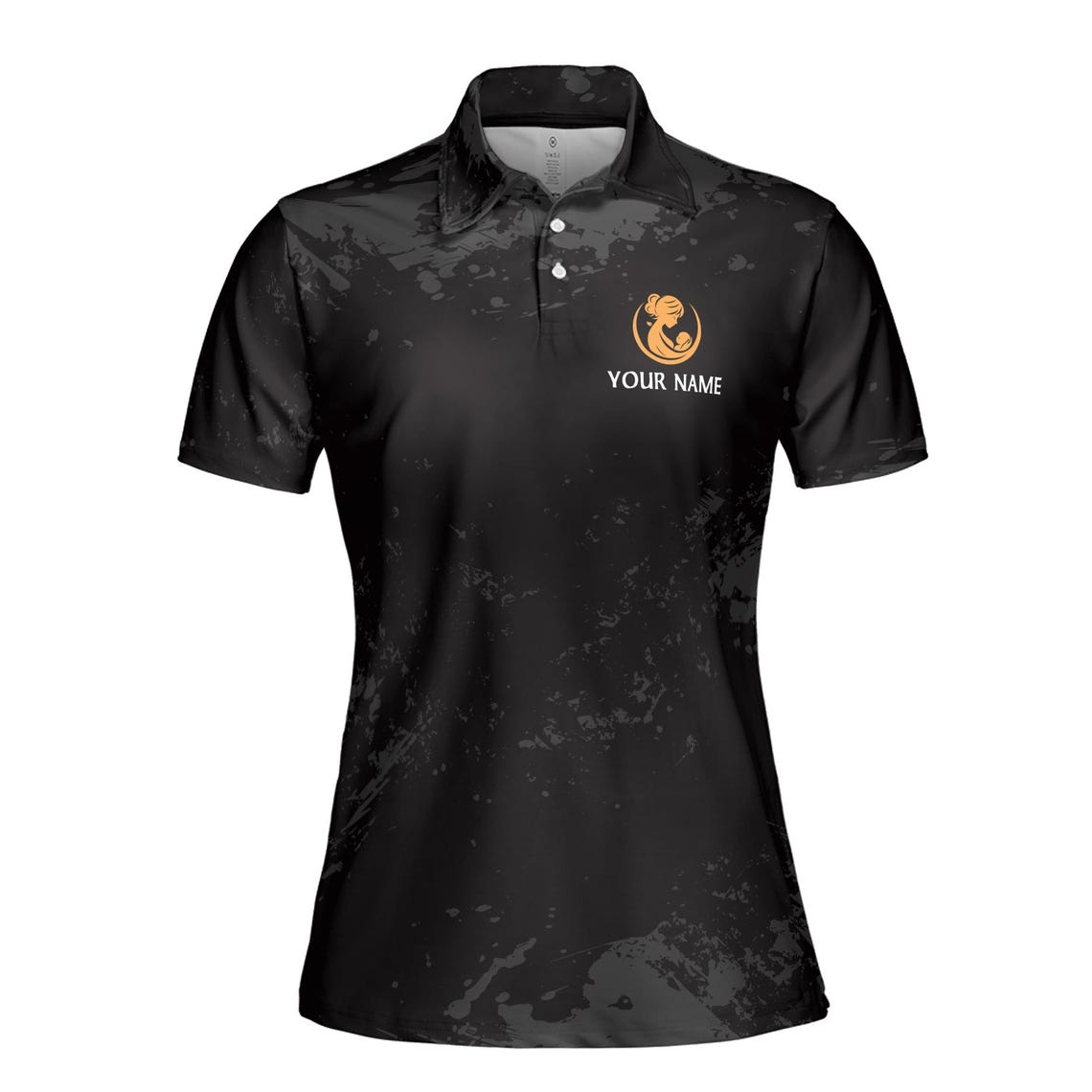 Personalized Mom Life Polo Shirt: Athletic Women's Top (S-5XL)