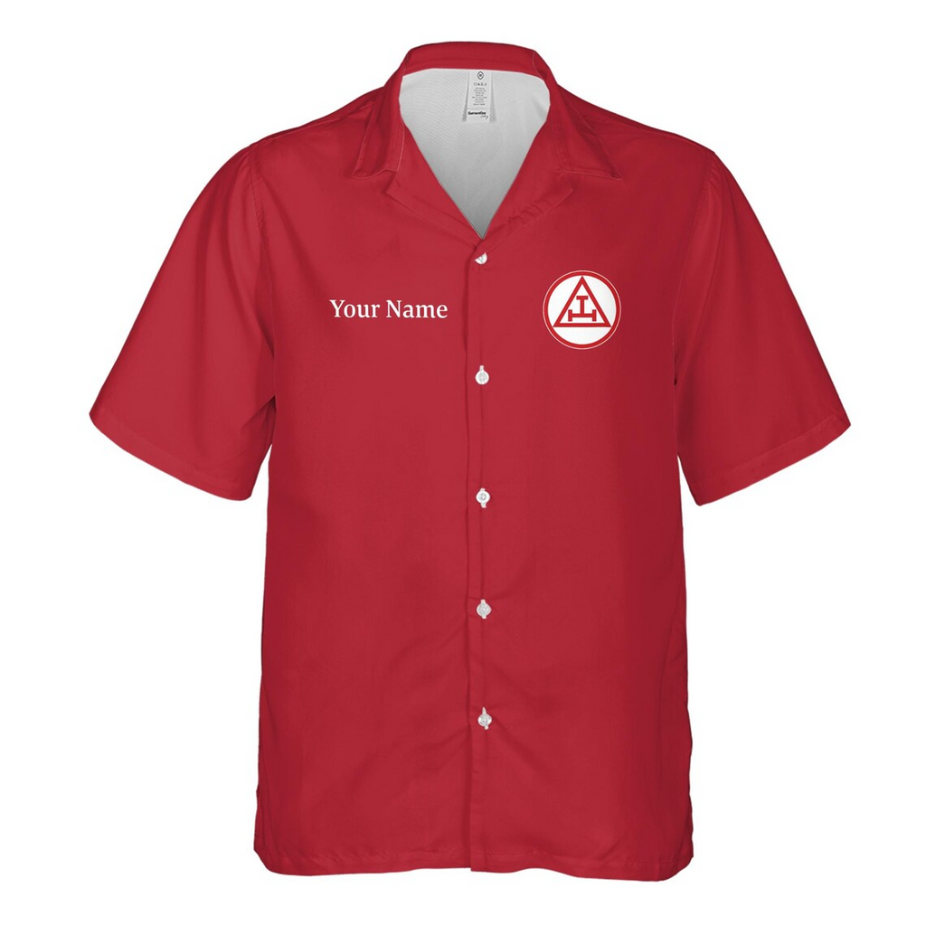 Customized Royal Arch Mason Symbol In Hand Hawaiian Shirts (S-5XL)