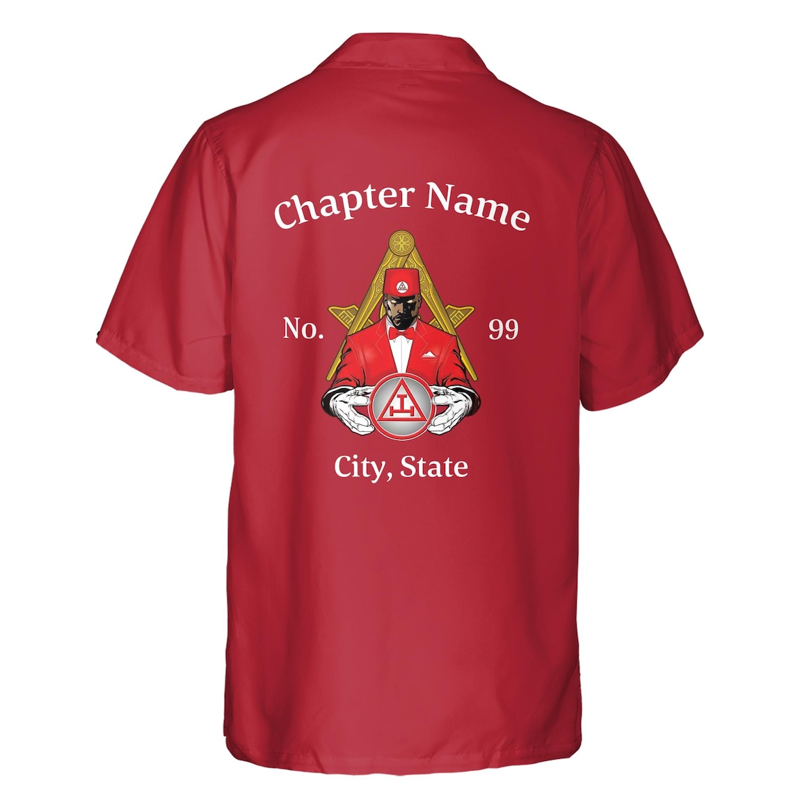 Customized Royal Arch Mason Symbol In Hand Hawaiian Shirts (S-5XL)