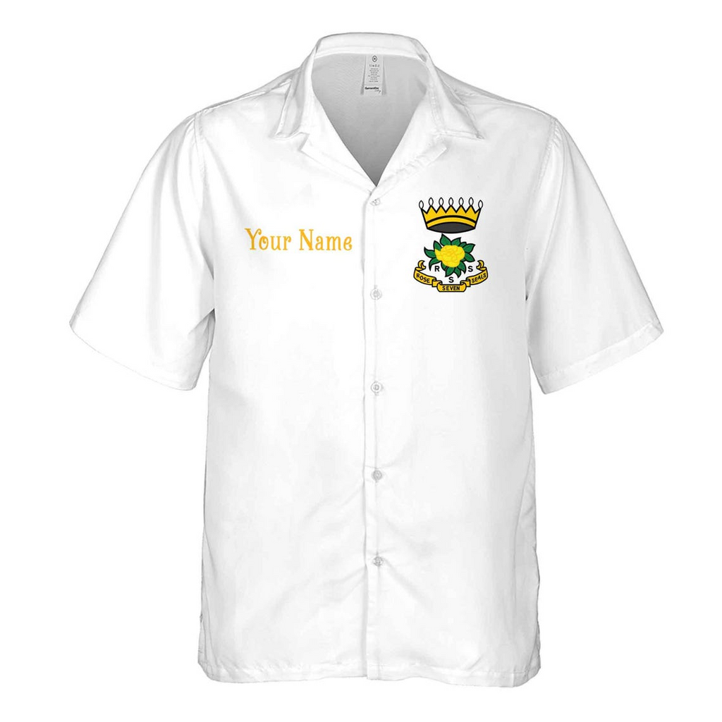Customized RSS Rose of the Seven Seal Hawaiian Shirts