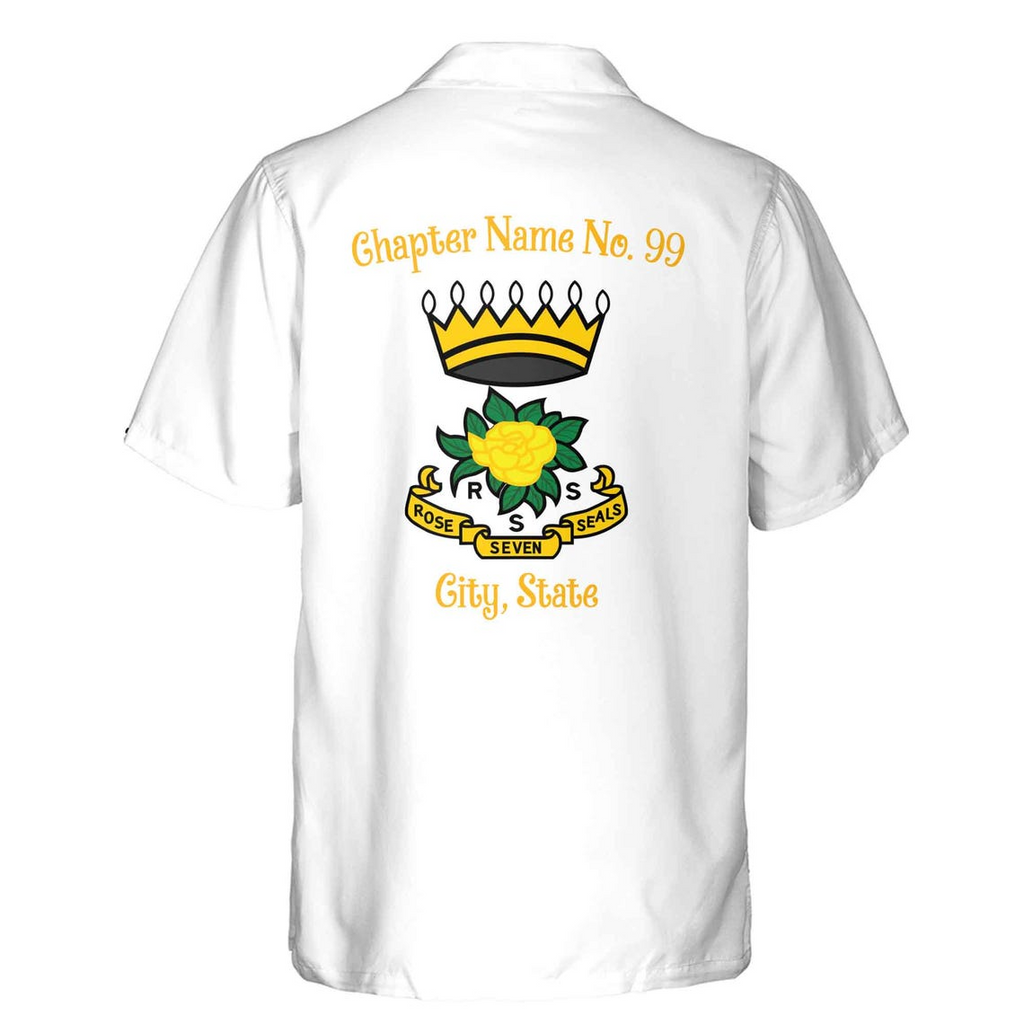 Customized RSS Rose of the Seven Seal Hawaiian Shirts