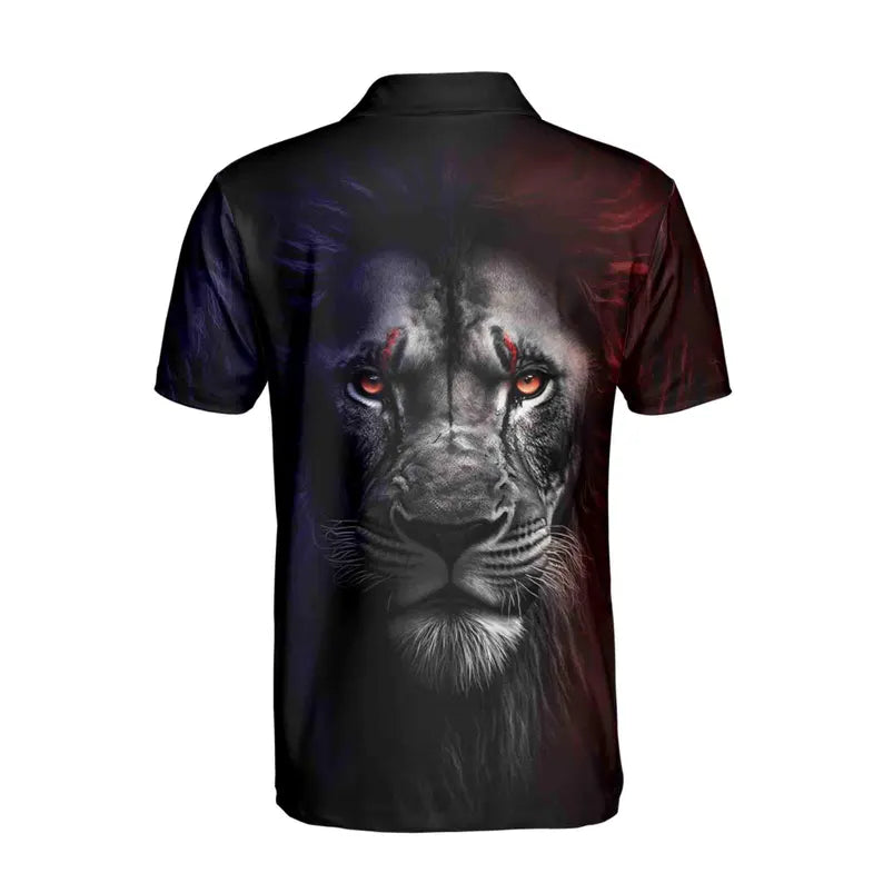 King Of August King Lion Men's Polo Shirt