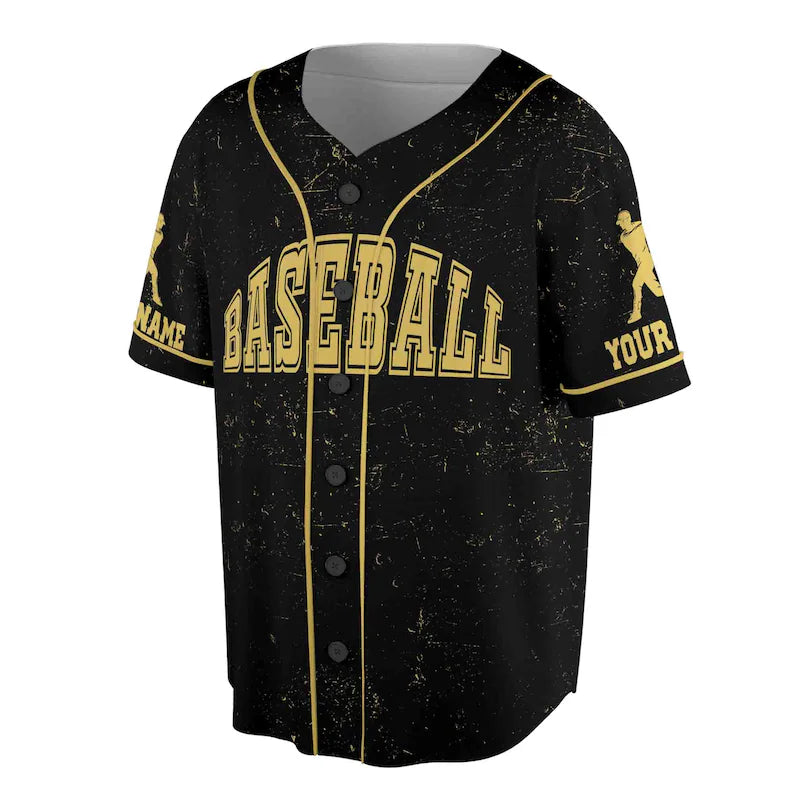 Custom Name Retro Baseball Player Baseball Jersey, 3D Baseball Jersey Shirt