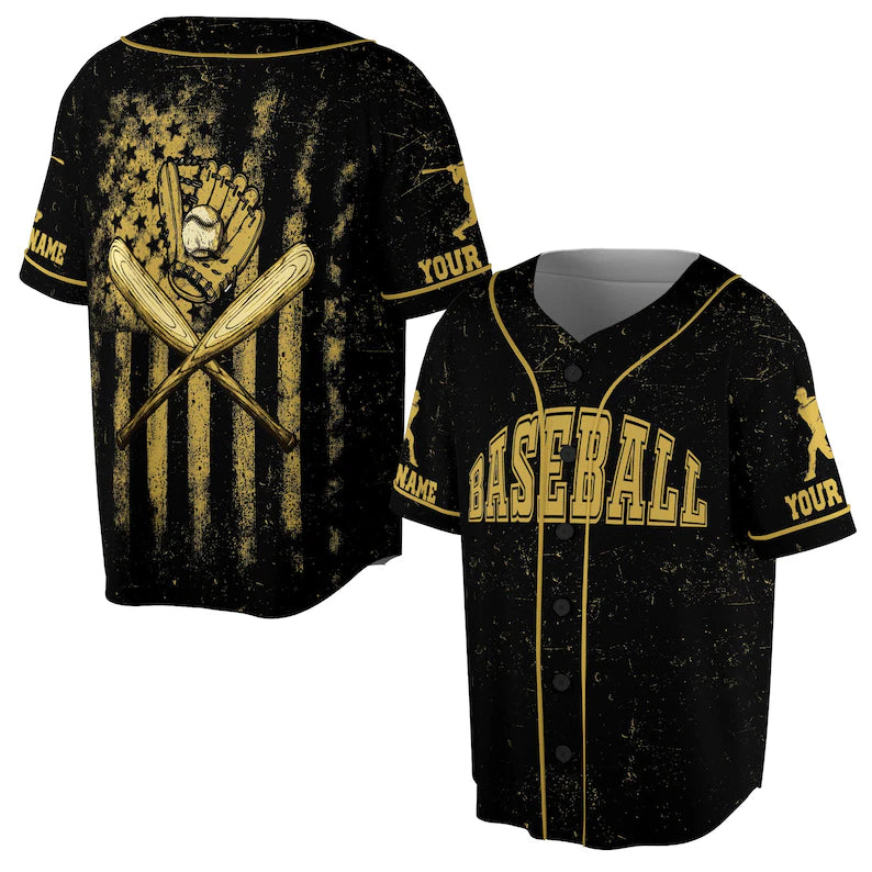 Custom Name Retro Baseball Player Baseball Jersey, 3D Baseball Jersey Shirt