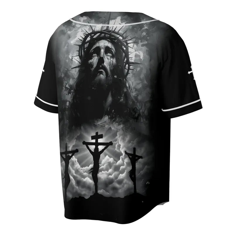 Jesus Christ Good Friday Faith Love Hope Baseball Jersey 3D Baseball Jersey Shirt