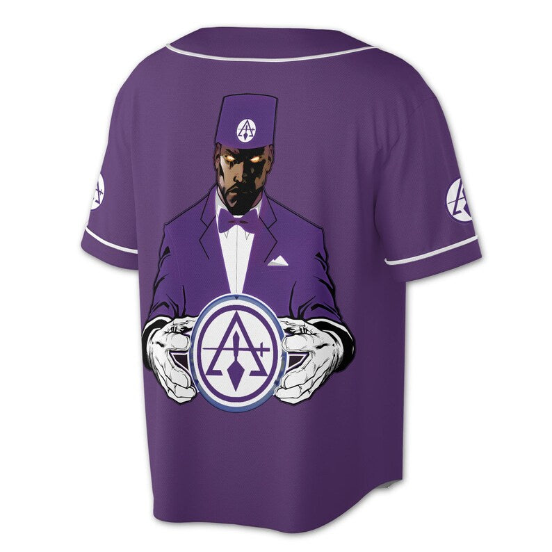 Customized Cryptic Masonry Royal and Select Master Baseball Jersey, 3D Baseball Jersey Shirt