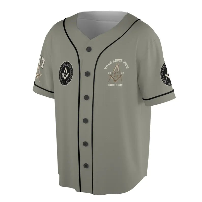 Customized Name Mason Making Good Man Better 357 Baseball Jesey, 3D Baseball Jesey Shirt