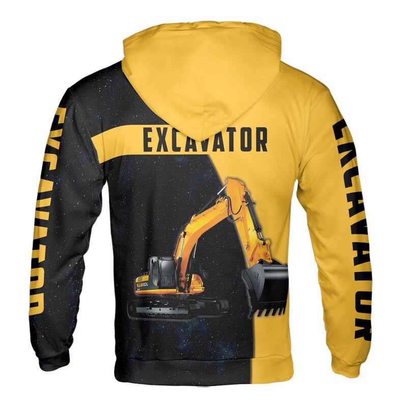 Custom Name Excalitor Working Hoodie 3D