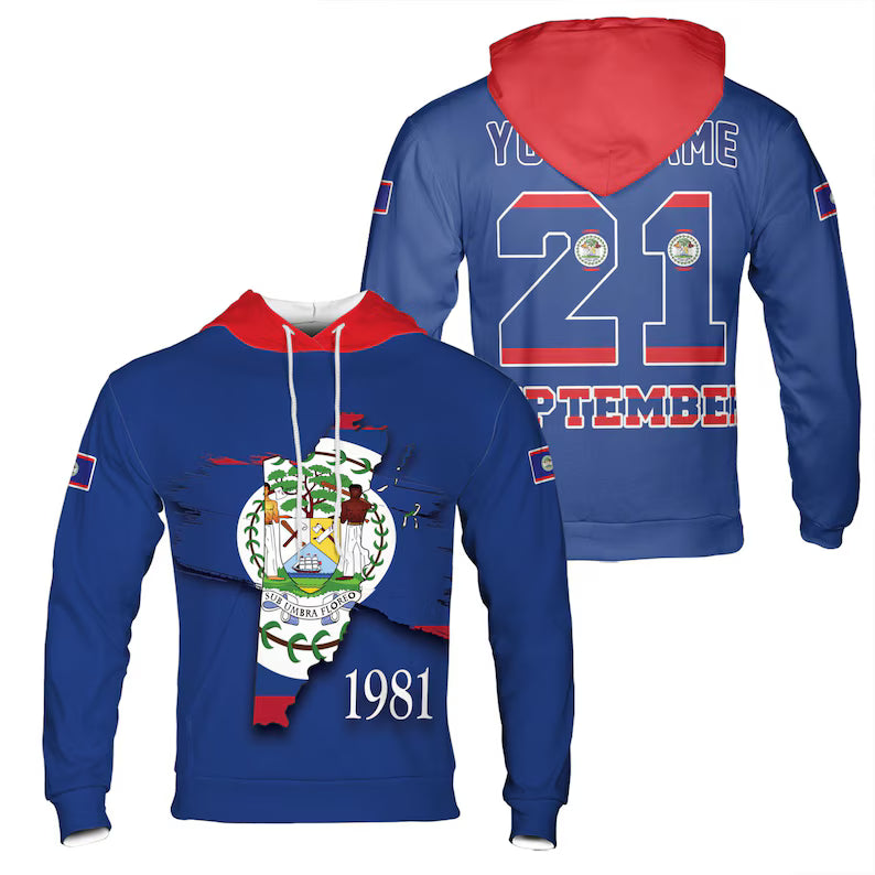 Custom Name Patriotic Philippines Coat of Arms Hoodie 3D