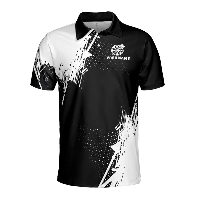 Customized Dart Team Name Men's Polo