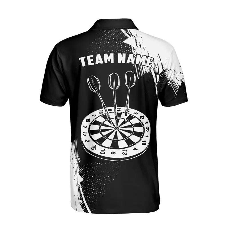 Customized Dart Team Name Men's Polo