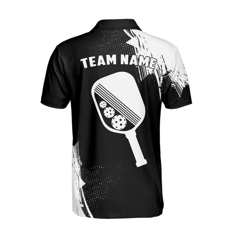 Customized Pickleball Team Name Men's Polo