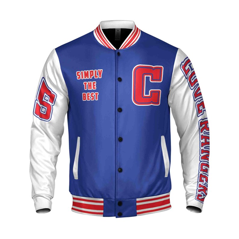 Customizable Varsity Baseball Jacket For Team
