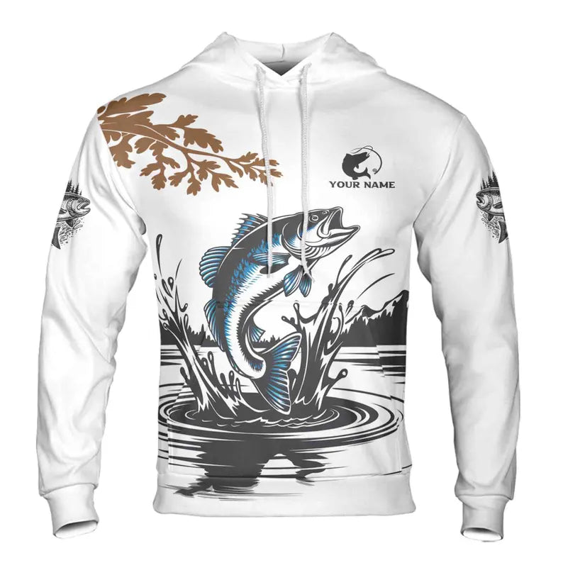 Custom Name Unisex Novelty Fishing Passion Gifts For Men Hoodie 3D