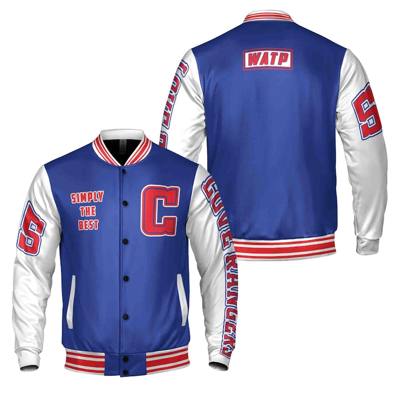 Customizable Varsity Baseball Jacket For Team