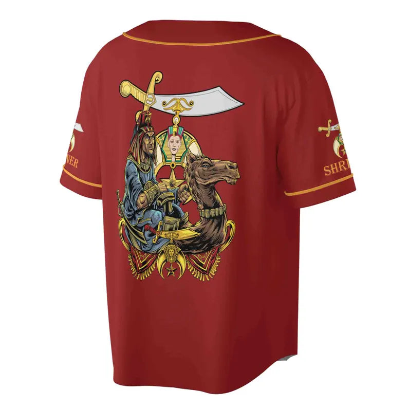 Personalized Customized Proud To Be Shriners 3D Baseball Jersey, 3D Baseball Jesey Shirt