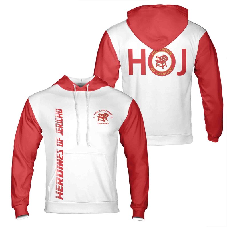 Customized Name Heroines of Jericho Hoodie 3D