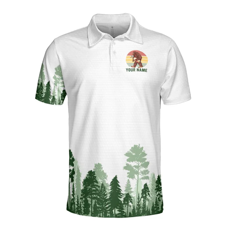 Custom Name Golf Bigfoot Some Are Looking For Golf Balls Men's