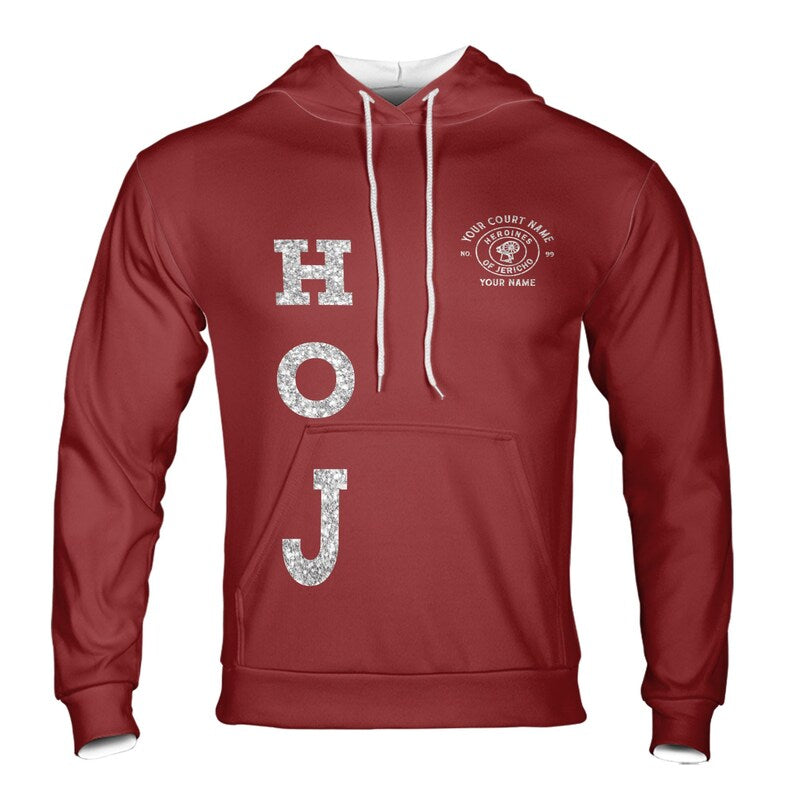 Custom Name Heroines of Jericho HOJ Hoodie 3D