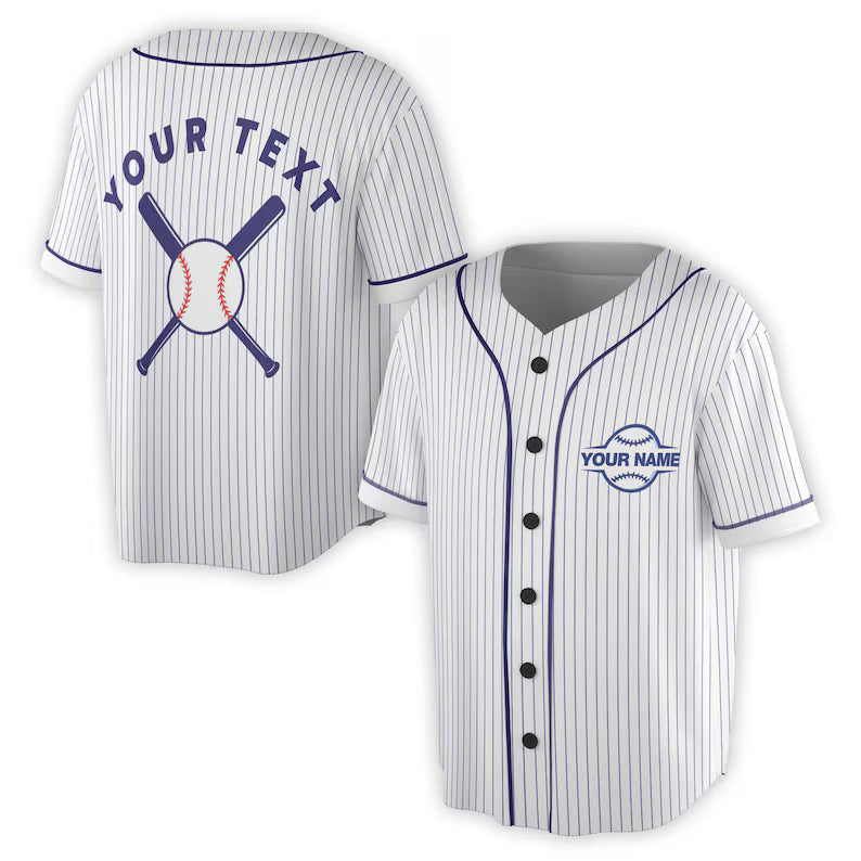 Custom Name Baseball Jersey: Personalized Team Jersey, 3D Baseball Jesey Shirt