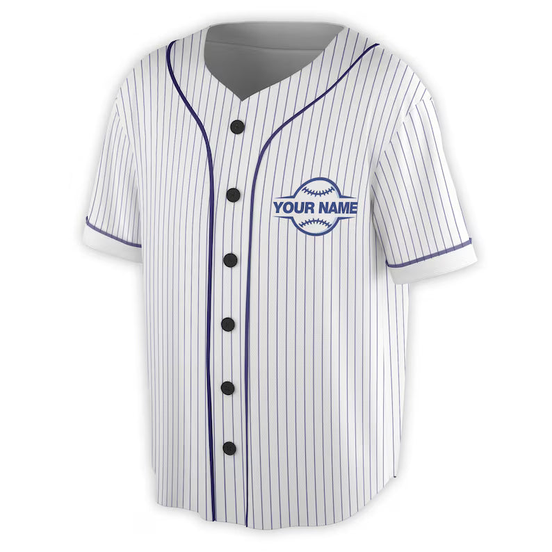 Custom Name Baseball Jersey: Personalized Team Jersey, 3D Baseball Jesey Shirt