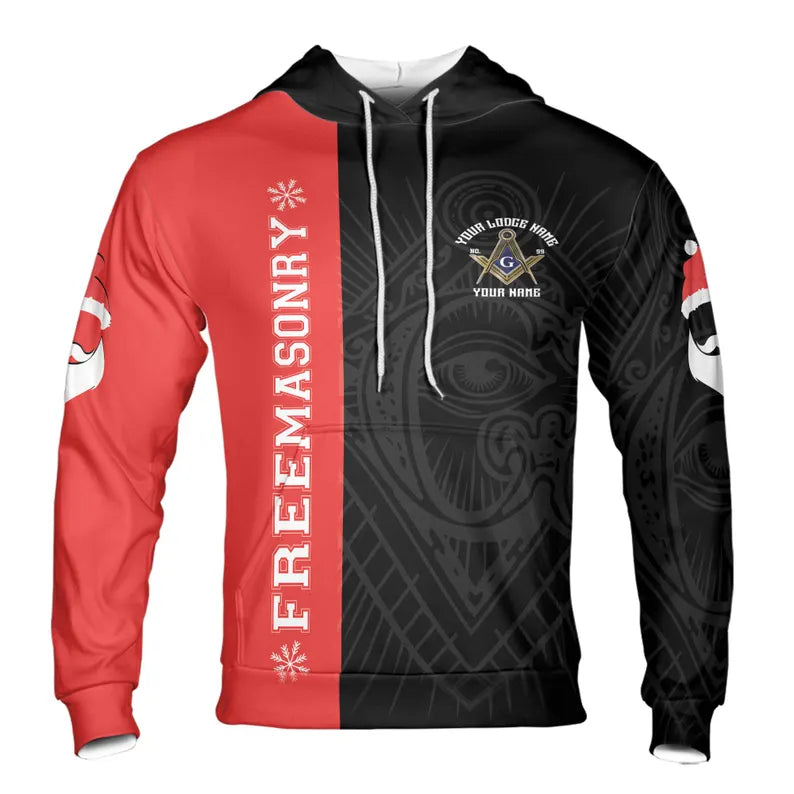 Personalized Merry Christmas Mason Its Time To Celebrate Hoodie 3D