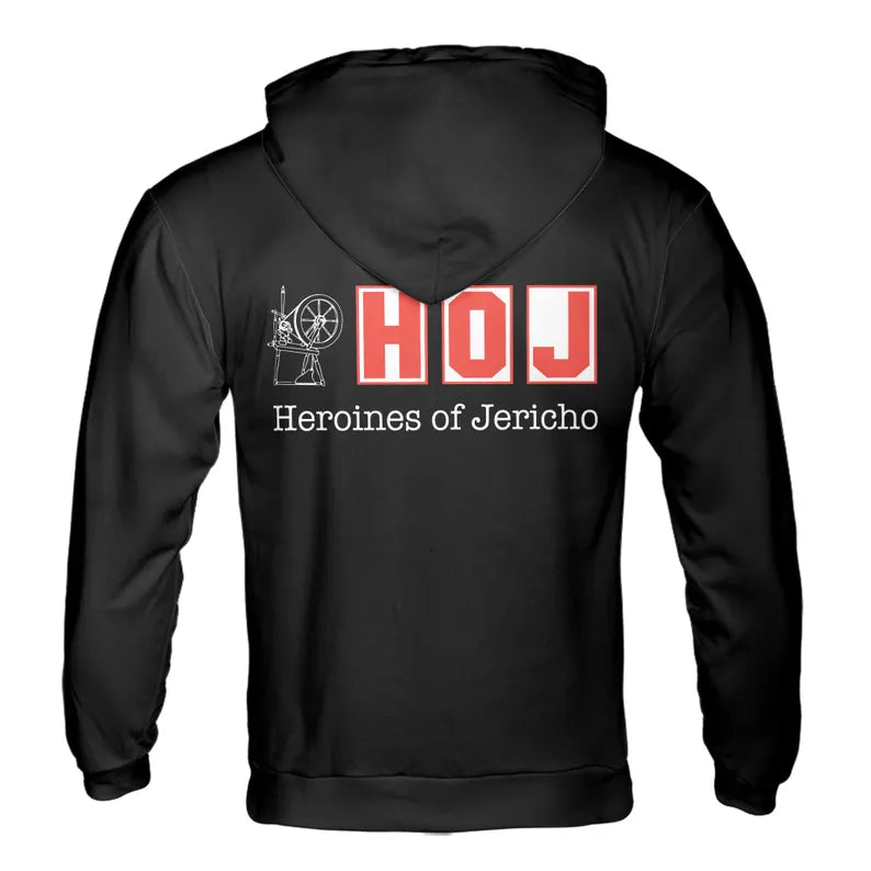 Customized Heroines of Jericho Black Hoodie 3D