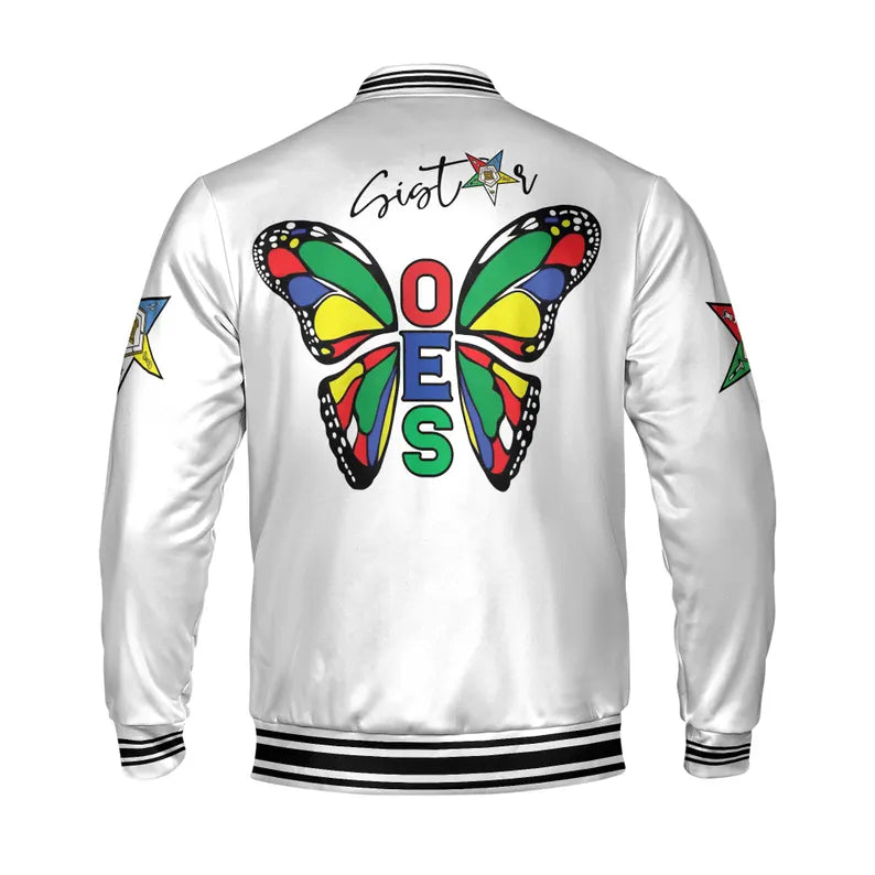 Personalized Order of The Eastern Star OES Sistar Varsity Jacket
