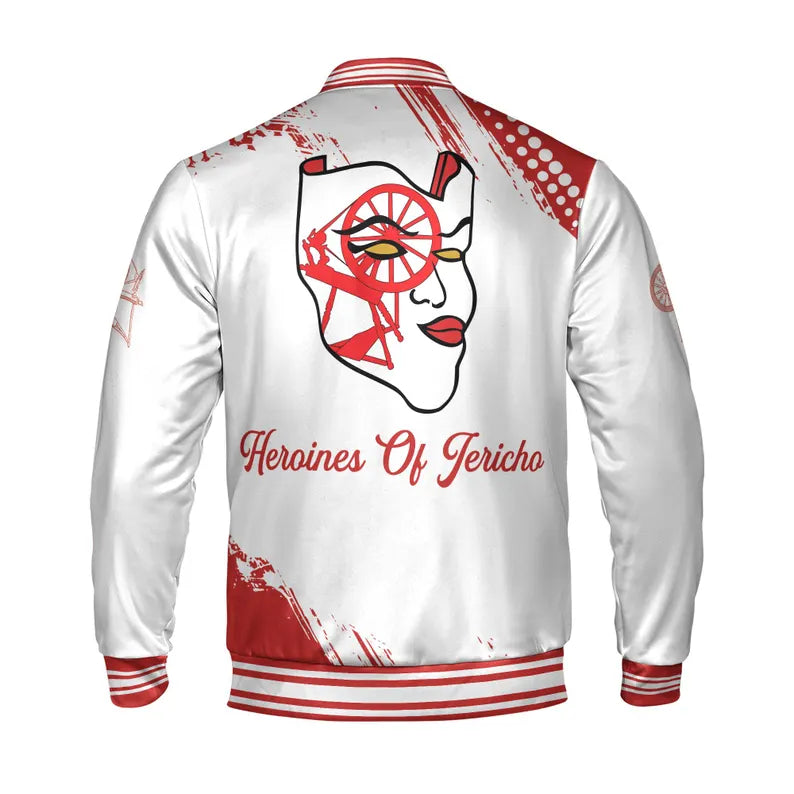 Customized HOJ Heroines Of Jericho Custom Your Court Varsity Jacket