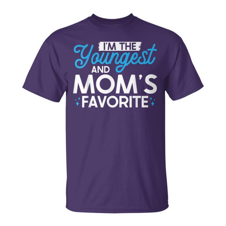 I'm The Youngest And Mom's Favorite Sibling T-Shirt