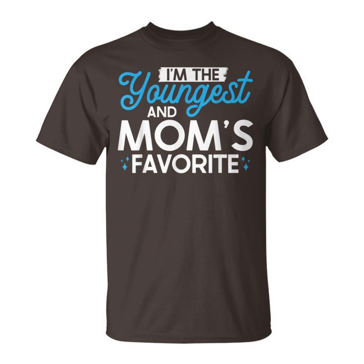 I'm The Youngest And Mom's Favorite Sibling T-Shirt