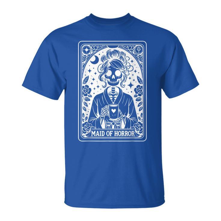 Maid Of Horror Tarot Card Bride Coven Gothic Bachelorette T-Shirt