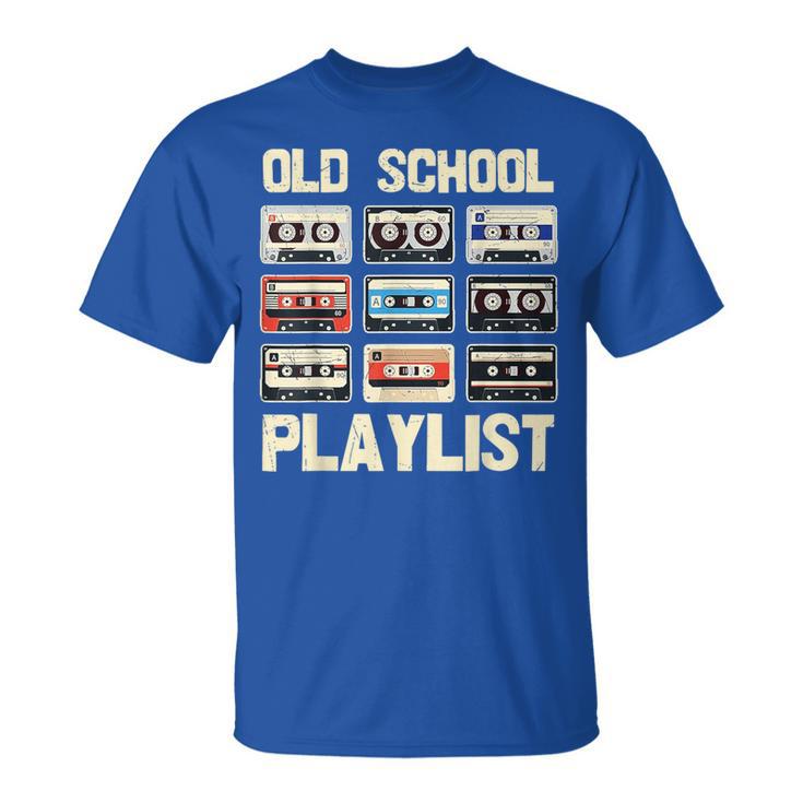 Old School Playlist Cassette T-Shirt