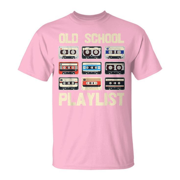 Old School Playlist Cassette T-Shirt
