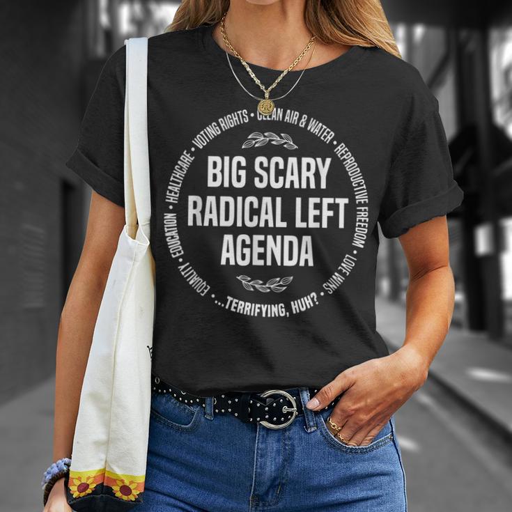 Radical Left Agenda Liberal Protest T-Shirt