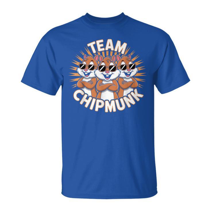Team Chipmunk Chipmunk Costume Products For Chipmunk T-Shirt