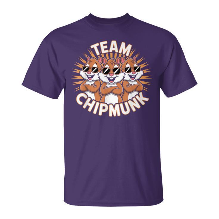 Team Chipmunk Chipmunk Costume Products For Chipmunk T-Shirt