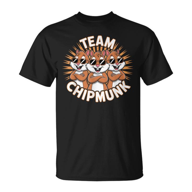 Team Chipmunk Chipmunk Costume Products For Chipmunk T-Shirt