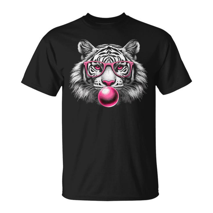 Tiger Face Wild Animal Cute Tiger T-Shirt