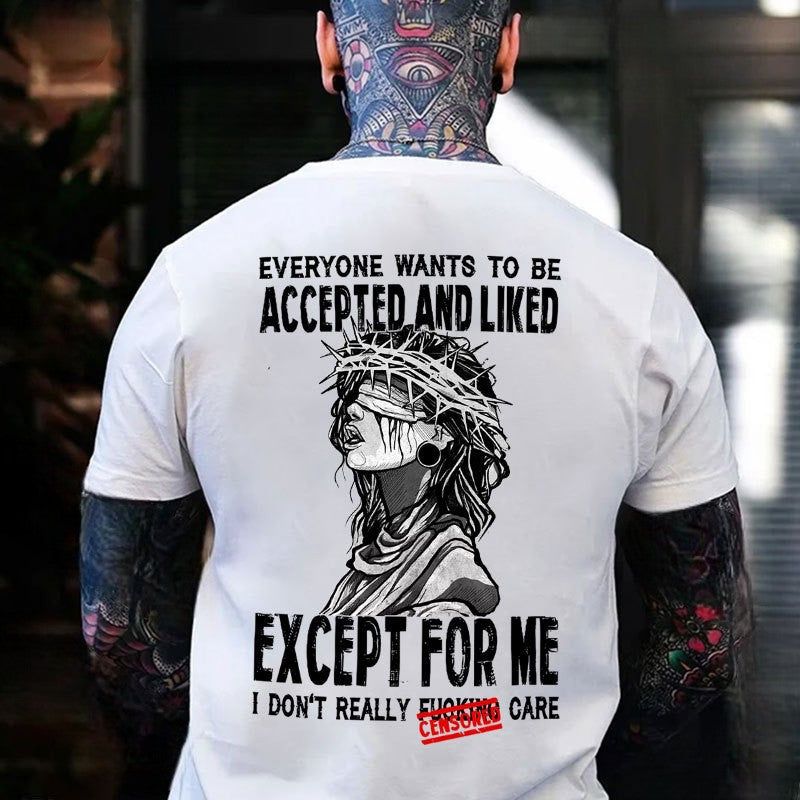 EVERYONE WANTS TO BE ACCEPTED AND LIKED Queen Of Thorns Print Men's T-Shirt