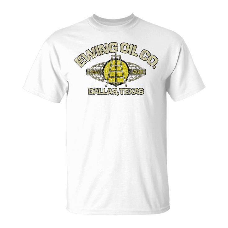 Vintage Oil Basic Enthusiasts Retro Ewing Classic T-Shirt