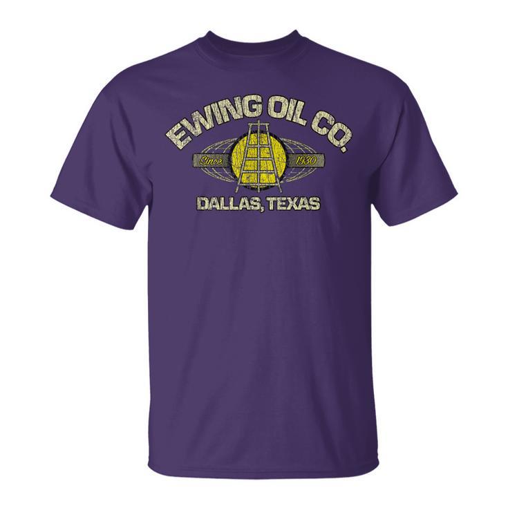 Vintage Oil Basic Enthusiasts Retro Ewing Classic T-Shirt