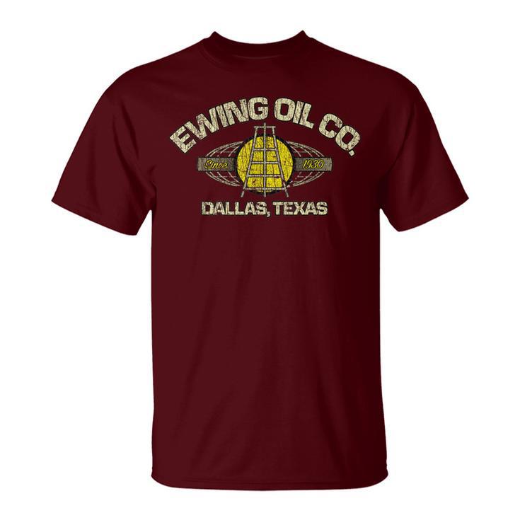 Vintage Oil Basic Enthusiasts Retro Ewing Classic T-Shirt