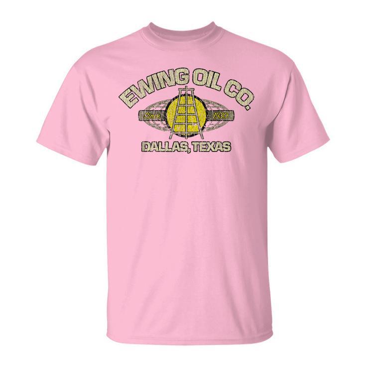 Vintage Oil Basic Enthusiasts Retro Ewing Classic T-Shirt