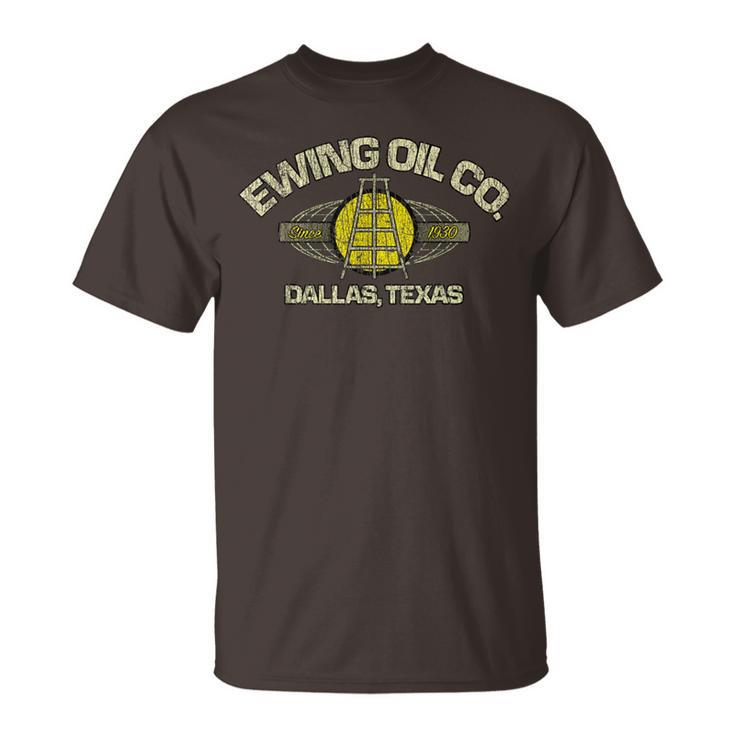 Vintage Oil Basic Enthusiasts Retro Ewing Classic T-Shirt