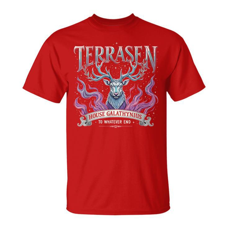 Vintage Terrasen House Galathynius Fantasy Stag T-Shirt