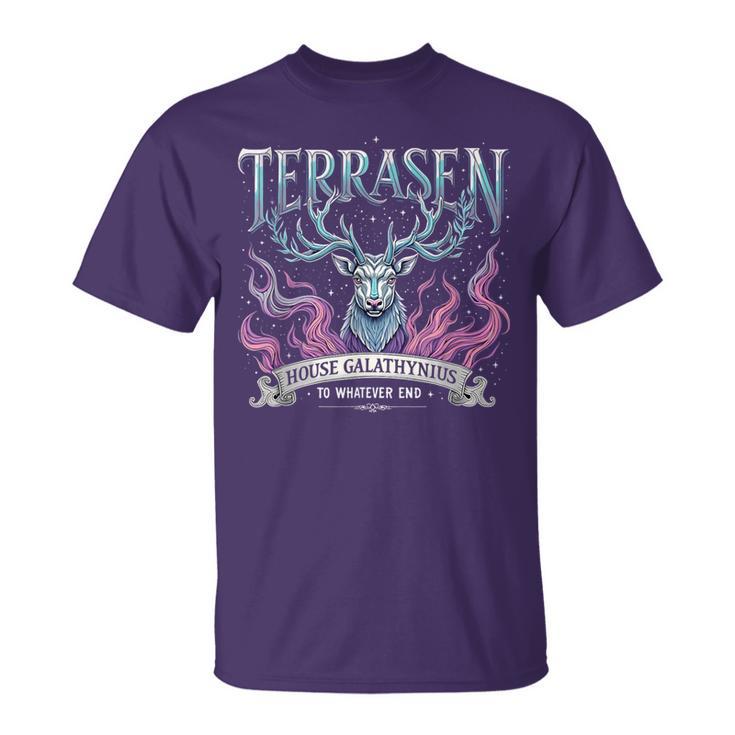 Vintage Terrasen House Galathynius Fantasy Stag T-Shirt