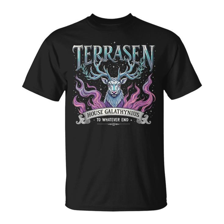 Vintage Terrasen House Galathynius Fantasy Stag T-Shirt