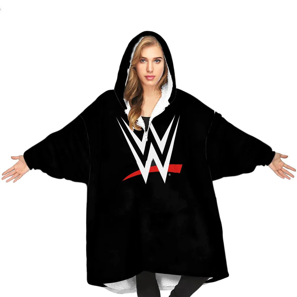 Wrestling Entertainment Wrestling Entertainment Blanket Hoodie